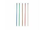 Coada lemn cu PVC, 120 cm, diverse culori