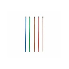 Coada lemn cu PVC, 120 cm, diverse culori