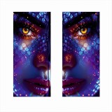 Set 2 stickere autoadezive pentru st&Atilde;&cent;lpi u&Egrave;i auto, print hd orajet ecosolvent, 50x22 cm, exterior