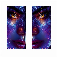 Set 2 stickere autoadezive pentru st&Atilde;&cent;lpi u&Egrave;i auto, print hd orajet ecosolvent, 50x22 cm, exterior