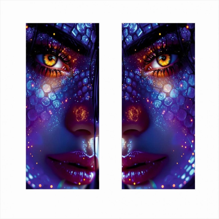 Set 2 stickere autoadezive pentru st&Atilde;&cent;lpi u&Egrave;i auto, print hd orajet ecosolvent, 50x22 cm, exterior