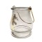 Suport lumanare Craciun, CD0031, sticla, transparent, 8.7 x 9.5 cm