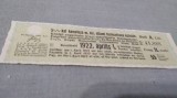 CUPOANE DE TREZORERIE CU REDUCERE 1922 UNGARIA