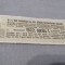 CUPOANE DE TREZORERIE CU REDUCERE 1922 UNGARIA