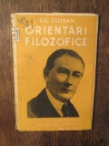 Orientări filozofice - Gr. Tăușan