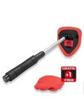 Curatitor geam interior, dezaburire, telescopic 33-50cm Heyner