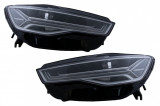 Faruri Full LED pentru Audi A6 4G C7 2011-2018, Matrix Design