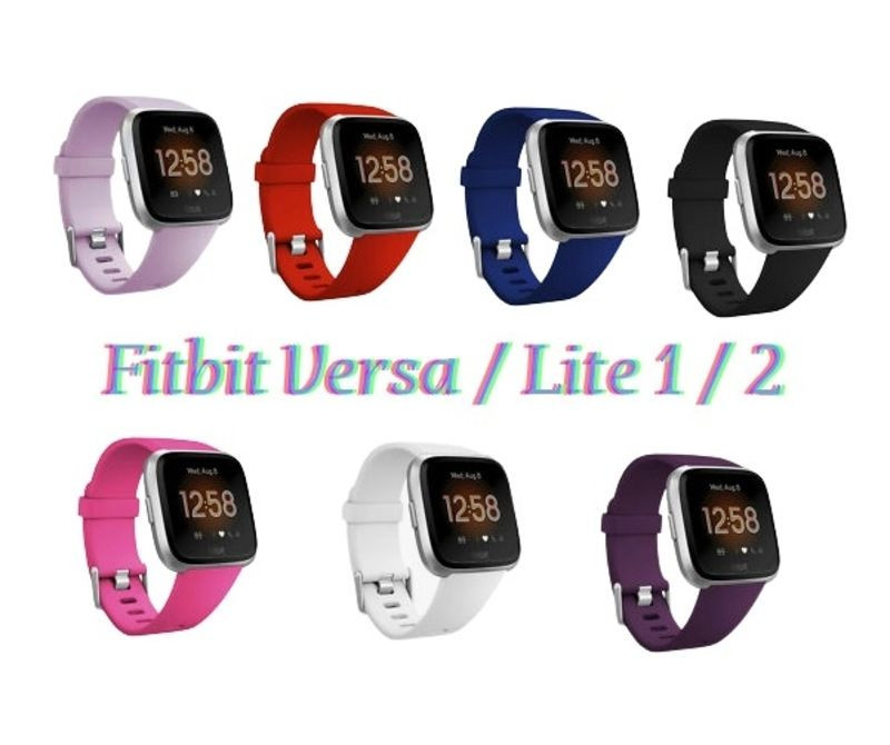 Curea de silicon schimb inlocuire bratara ceas Fitbit Versa Lite 1 / 2,  culori | Okazii.ro
