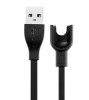 Cablu Incarcare Edman Xiaomi Mi Band 3, Negru, USB, Incarcare Rapida, Protectie Supraincarcare, Compact