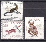 Fernando Poo 1967 fauna MI 255-257 MNH