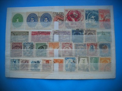 HOPCT LOT NR 513 MEXIC -30 TIMBRE VECHI -AMERICA LATINA-STAMPILATE foto