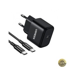 Incarcator Retea Cu Cablu USB-C UGREEN CD250 25W 3A 1 x USB-C Negru