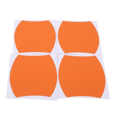 Set 4 bucati protectie zgarieturi manere usa din autocolant carbon 3D Orange AVX-PROT18 foto