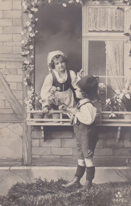 CARTE POSTALA circulata Ianuarie 1915