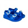 Sandale Copii Garvalin Cauciuc Azul Marimea 24, Barefoot, Flexibile, Usoare, Plaja Piscina