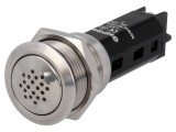Semnalizator acustic 80dB IP50 &Oslash;19mm