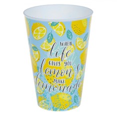 Pahar Plastic, Imprimeu Lamai, Capacitate 0,4 L, Multicolor