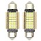 Set 2 Becuri LED Auto c5w Sofit 39mm Canbus pentru Plafoniera, Portbagaj, Lampi numar Lumina Alba, fara eroare in bord