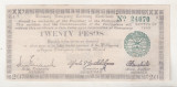 Bnk bn Filipine 20 pesos 1943 Negros