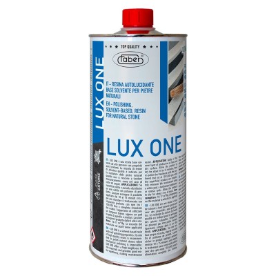 LUX ONE, 1L, Faber , rasina autolucioasa pe baza de solvent pentru marmura, granit, travertin si piatra naturala foto