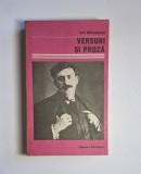 Versuri și proză &ndash; Aut. Ion Minulescu, Ed. și pref. Emil Manu, Ed. Eminescu, 1986
