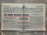 VOLKISCHER BEOBACHTER Kampfblatt der national-sozialistischen Bewegung Grobdeutschlands, 3. November 1940 Nr. 308
