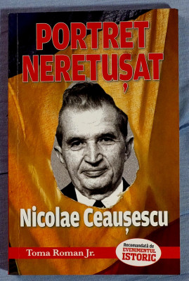 Portret neretusat Nicolae Ceausescu - Toma Roman Jr. foto