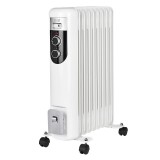 Cumpara ieftin Calorifer electric Teesa, 2000 W, 9 elementi, 3 trepte incalzire, lampa control