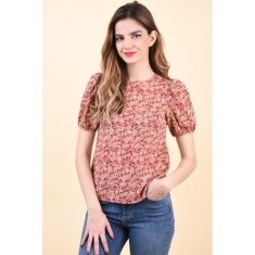 Bluza Vero Moda Lamay O-Neck Tan /Stella Cab foto