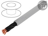 Cablu neecranat JZ-500 7x1mm2 gri 300V/500V