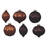 Cumpara ieftin Glob decorativ - Dark Choclate Ornament - mai multe modele | Kaemingk