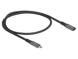 Cablu USB C bidirecțional 0,5m, aurit, 10Gbps - DELOCK