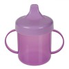 Cana Antrenament Copii Honey Baby Lila, 230ml, Plastic, Cu M&acirc;nere, +3 Luni