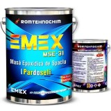 Pachet Masa Epoxidica Spaclu Emex MSE 31 Gri 12Kg (10Kg Baza + 2Kg Intaritor). Strat Primar, Rezistent Trafic Intens.