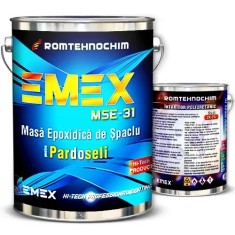 Pachet Masa Epoxidica de Spaclu "Emex MSE 31" - Alb - Bid. 10 Kg + Intaritor 2 Kg