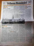 tribuna romaneasca 1 aprilie 1983-automobilul romanesc,satul liveni g. enescu