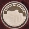 Moneda argint Moldova 100 lei 2012 Cetatea Soroca Proof Km 73