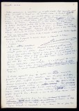 Manuscris Horia Lovinescu, &quot;Avalansa&quot;