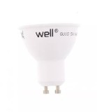 Spot LED MR16 GU10 5W (40W) 230V Lumina Rece 6400K Well, 410lm, 50x55mm