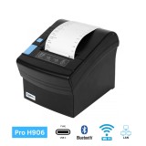 Imprimanta termica pentru chitante, bonuri, HoReCa, OptimX Pro H906, 80mm, viteza de printare 260mm/s, USB, LAN, Serial, WiFi NewTechnology Media
