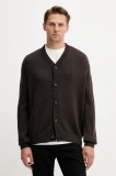Armani Exchange cardigan din amestec de l&acirc;nă culoarea verde, XM001914 AF14008