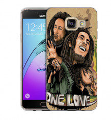 Husa Samsung Galaxy A5 2016 A510 Silicon Gel Tpu Model Marley Draw foto