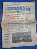 ziarul magazin 28 aprilie 1984 - canalul dunare marea neagra - monumentala realizare