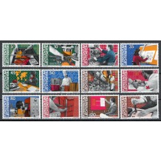 Liechtenstein 1984 849/60 MNH nestampilat - Omul si munca