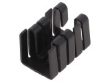 Radiator TO220 Extrudat Negru 19x12.8x12.7mm