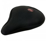 Husa pentru sa bicicleta, de culoare neagra, cu gel