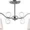 Lustra Ivy Crom+Alb 2xE27 60W