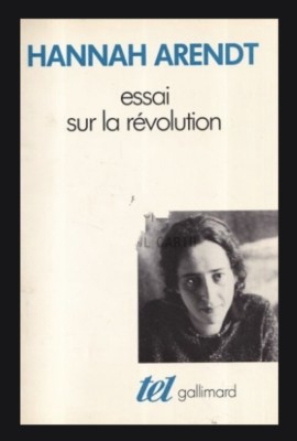 Essai sur la Revolution/ Hannah Arendt foto