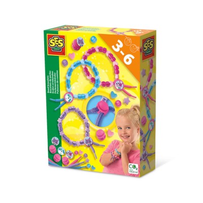 Set creativ - Creez bratari cu diferite forme de margele foto