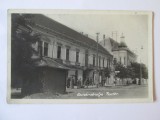 Carte poștală foto Seini(Maramureș):Piața,magazine,necirculată anii 40